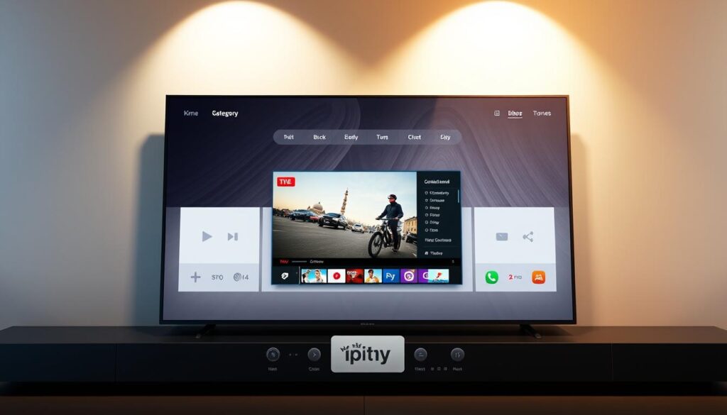 King IPTV interface