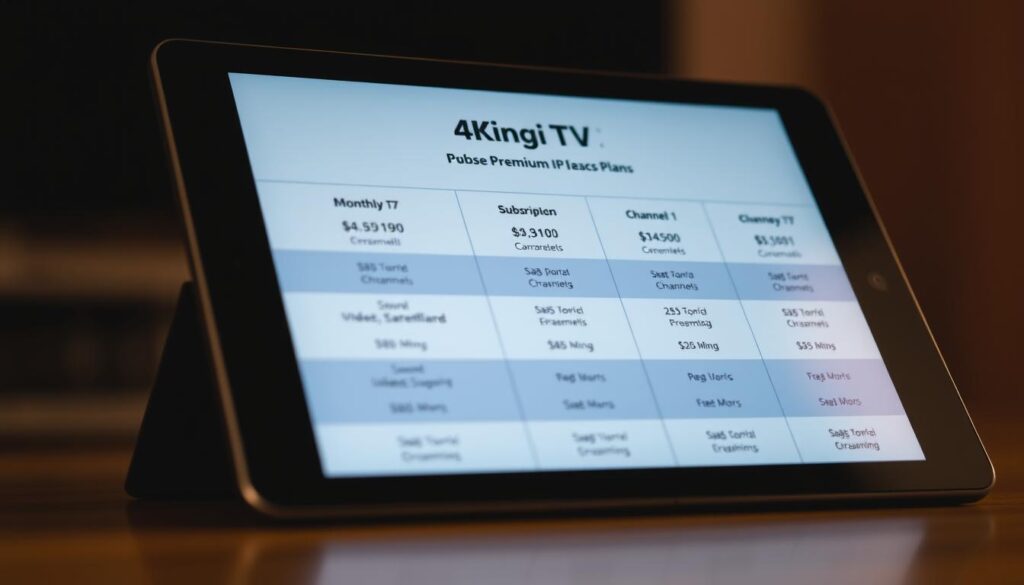 king tv subscription plans