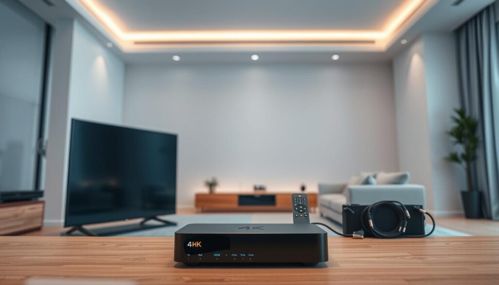 IPTV setup on 4K TV